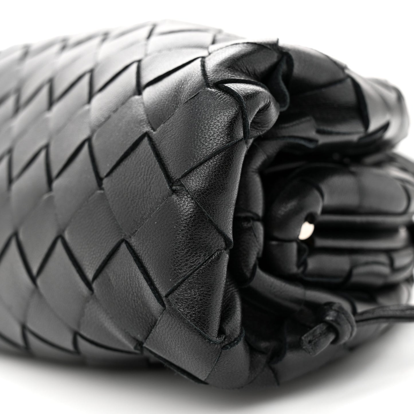 Nappa Intrecciato The Mini Pouch Black