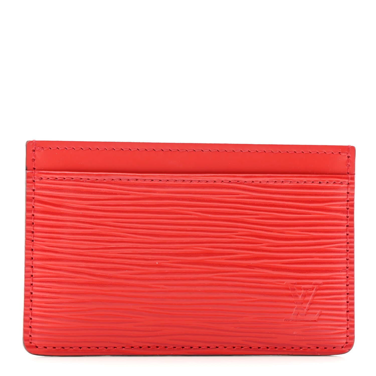 Louis Vuitton Epi Card Holder Coquelicot 1 of 7