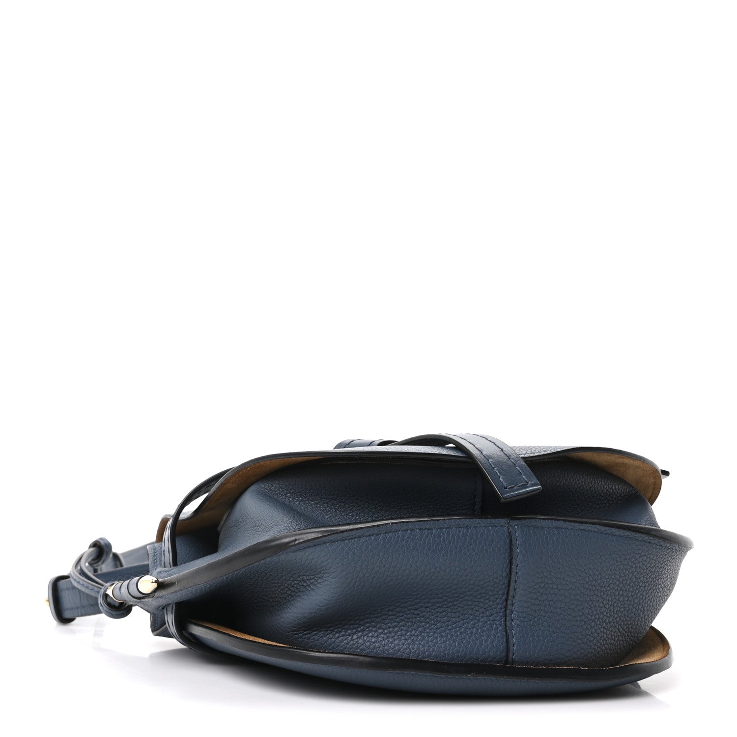 Loewe Grained Calfskin Small Gate Crossbody Bag Steel Blue 4 of 10