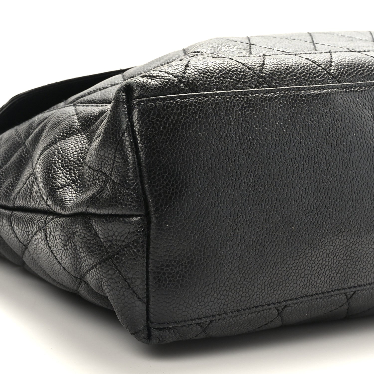 Chanel Caviar Quilted Flap Shoulder Bag Black 8 of 9