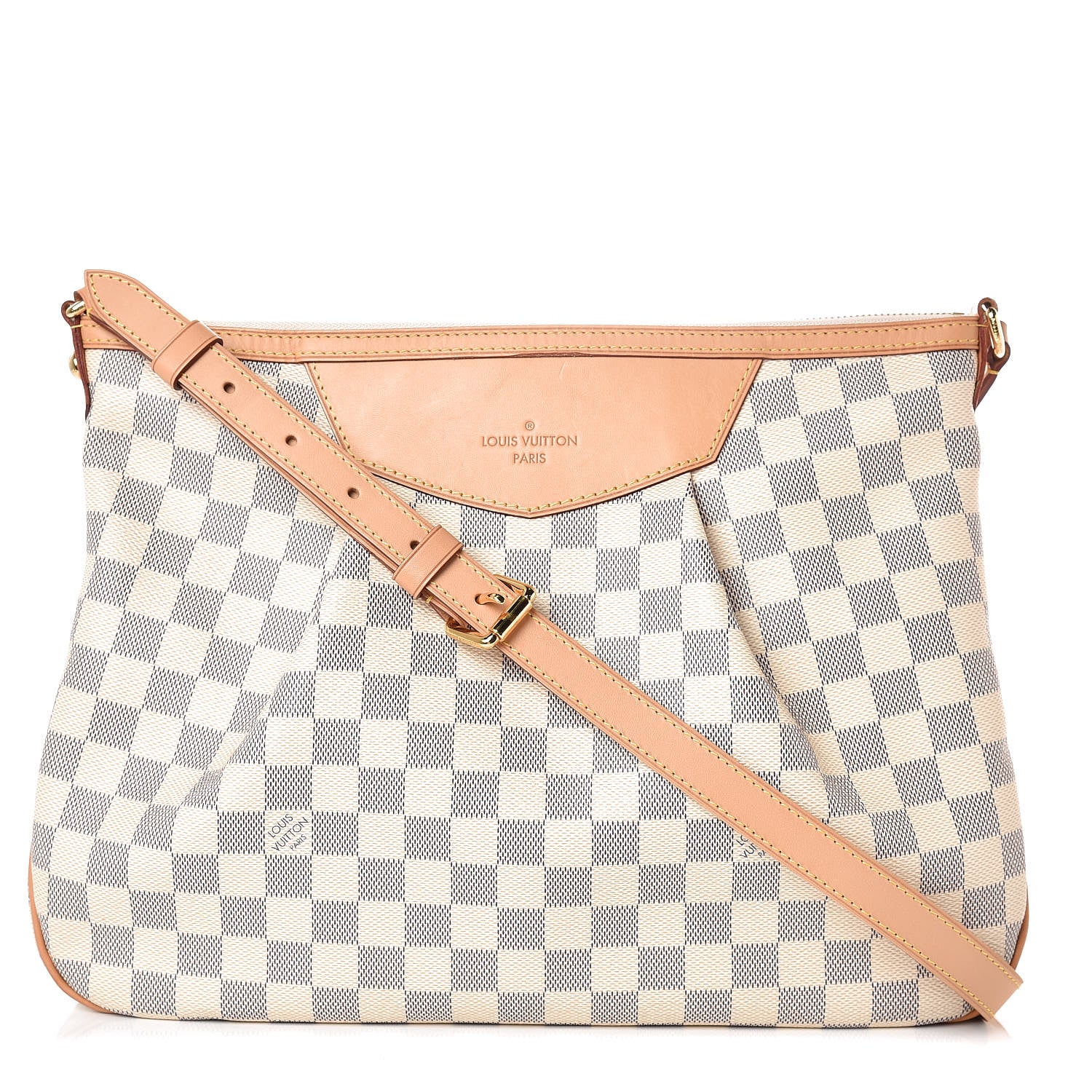 Louis Vuitton Damier Azur Siracusa MM 1 of 9