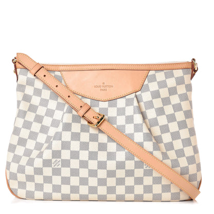 Louis Vuitton Damier Azur Siracusa MM 1 of 9
