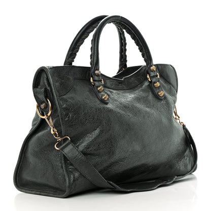 Balenciaga Agneau Giant 12 Rose Gold Hardware City Anthracite 3 of 17