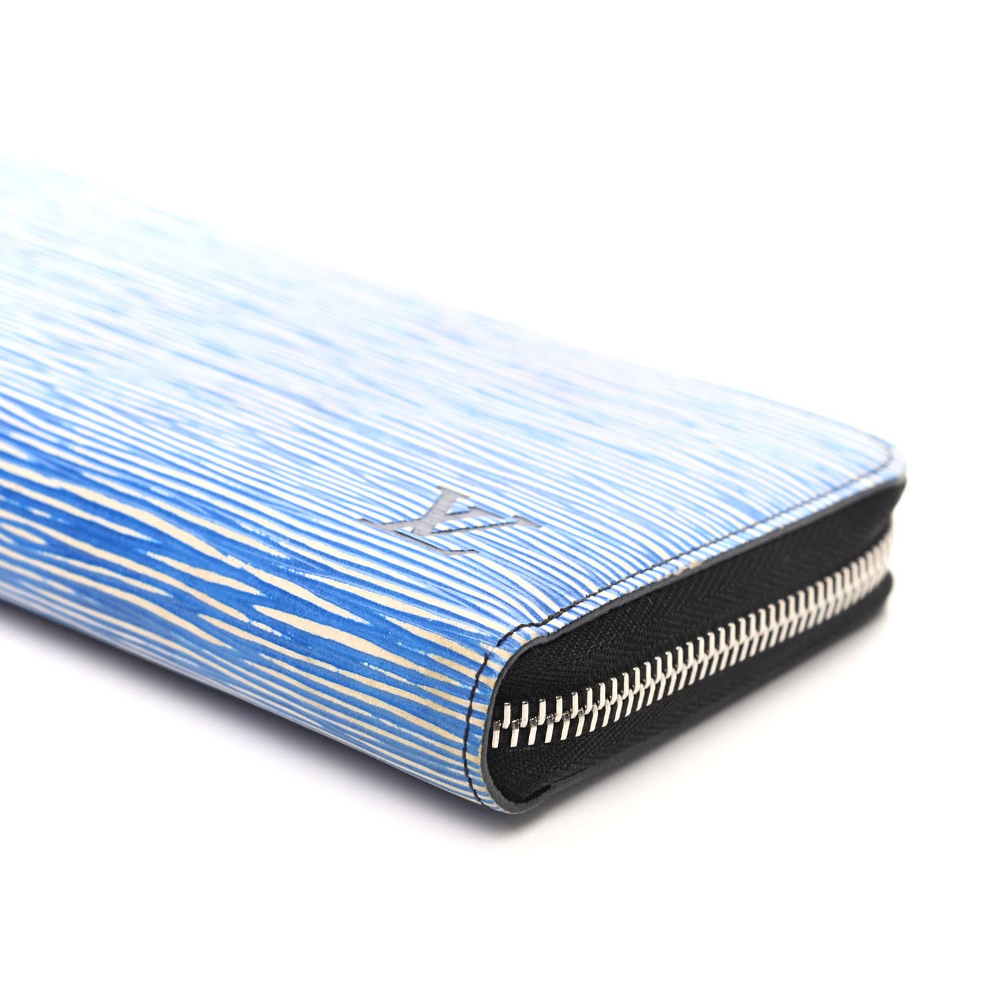 Epi Zippy Wallet Denim Light