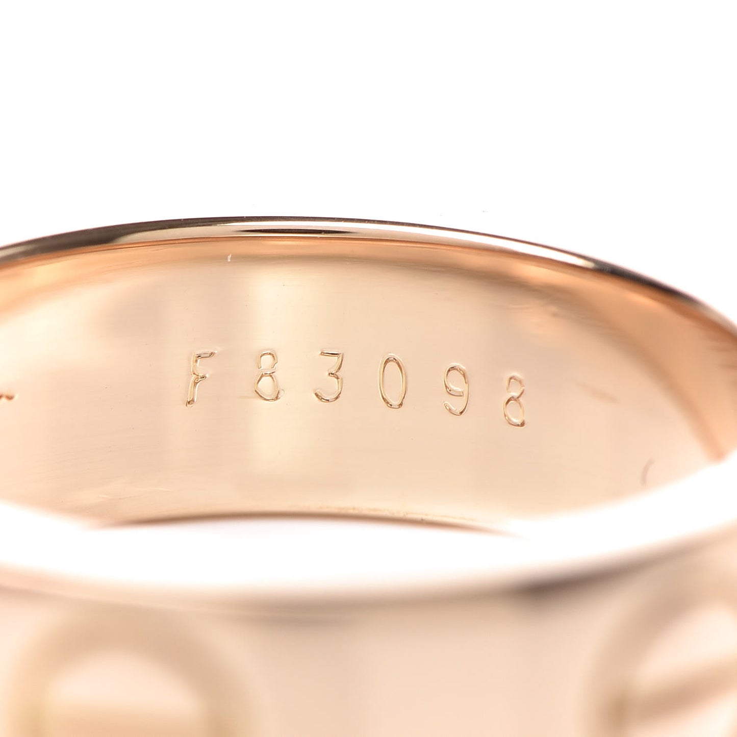 18K Yellow Gold 5.5mm LOVE Ring 50 5.25
