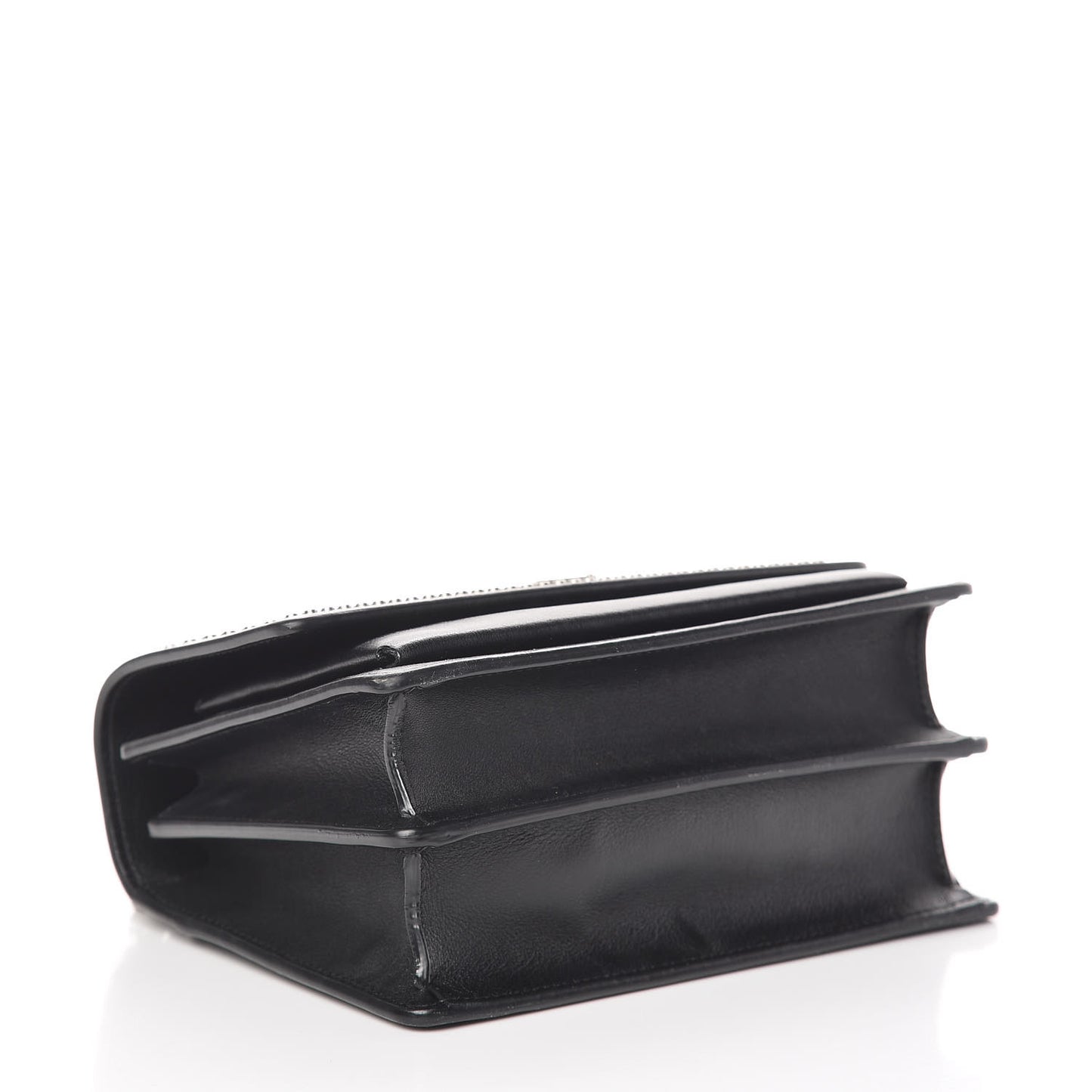 Calfskin Studded Small Monogram Sunset Black