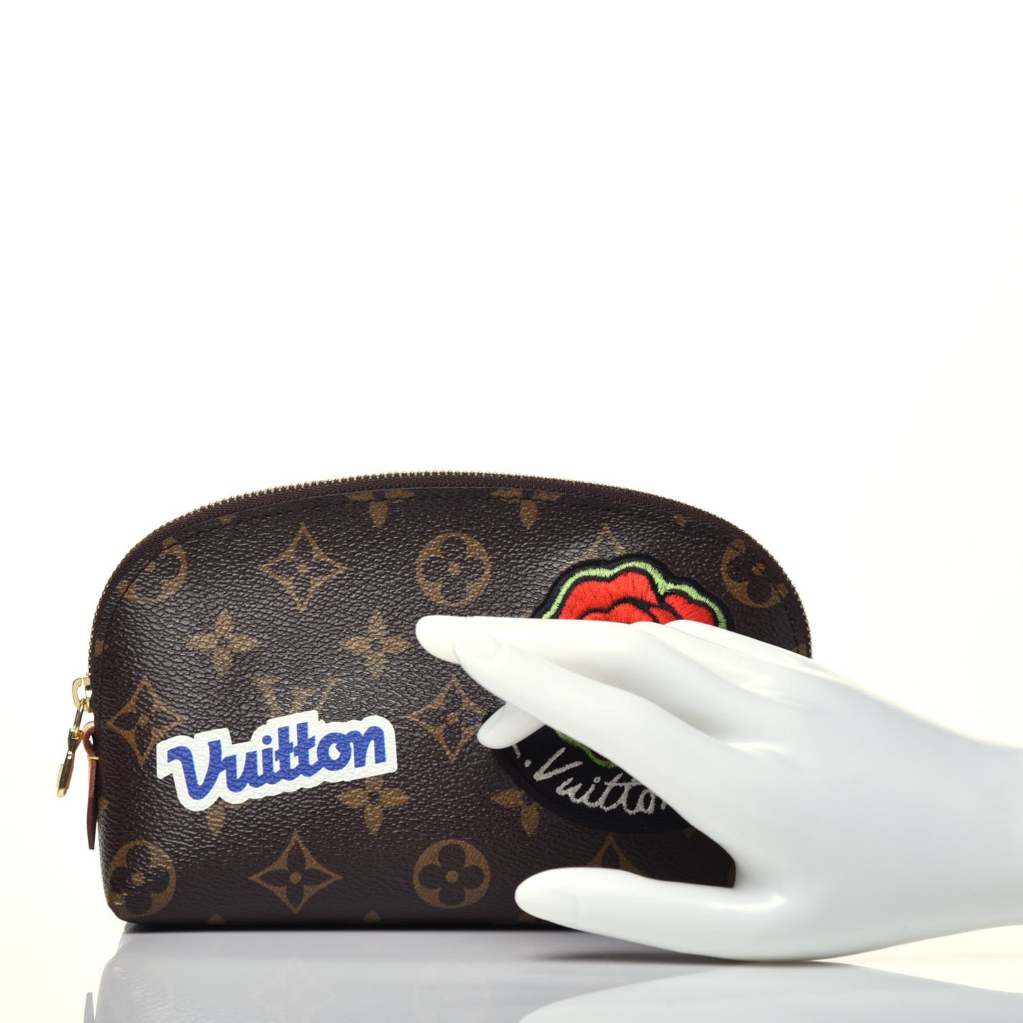 Monogram Patches Cosmetic Pouch PM