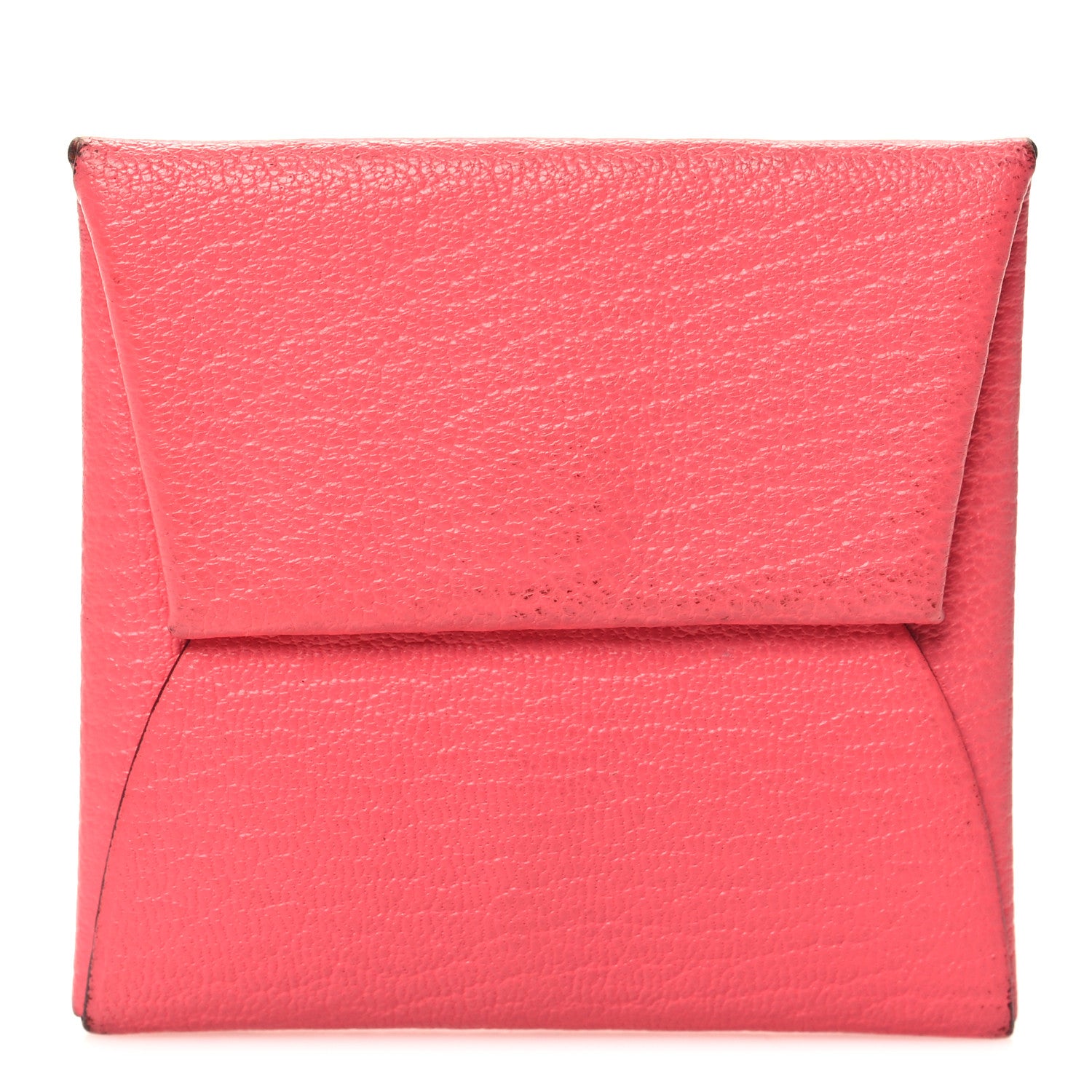 Hermes Chevre Mysore Bastia Coin Purse Rose Azalee 1 of 10