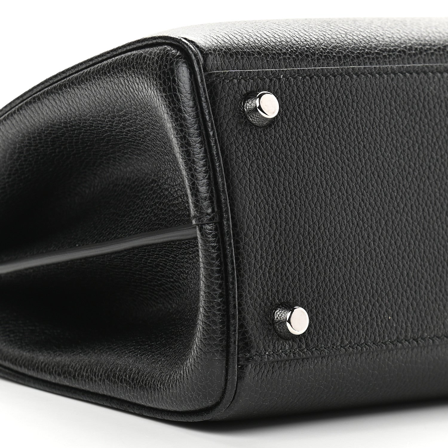 Gucci Grainy Calfskin Small Zumi Top Handle Bag Black 10 of 10