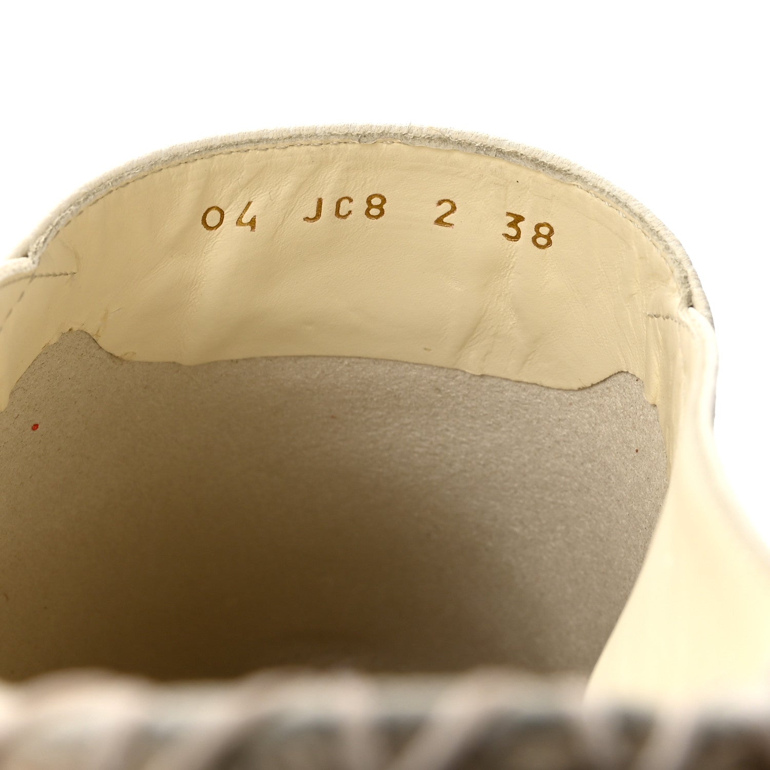 Valentino Garavani Pebbled Calfskin Vlogo Espadrille Mules 38 Light Ivory 9 of 10