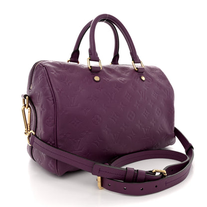 Louis Vuitton Empreinte Speedy Bandouliere 30 Amethyste 3 of 11