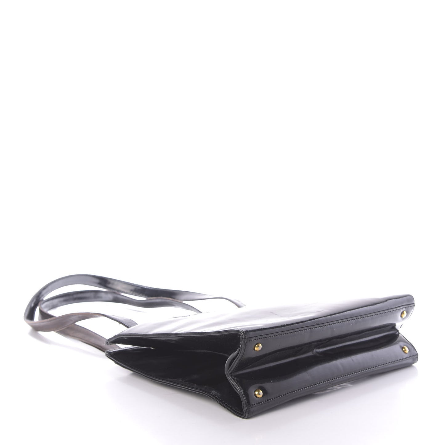 Patent Logo Tote Black