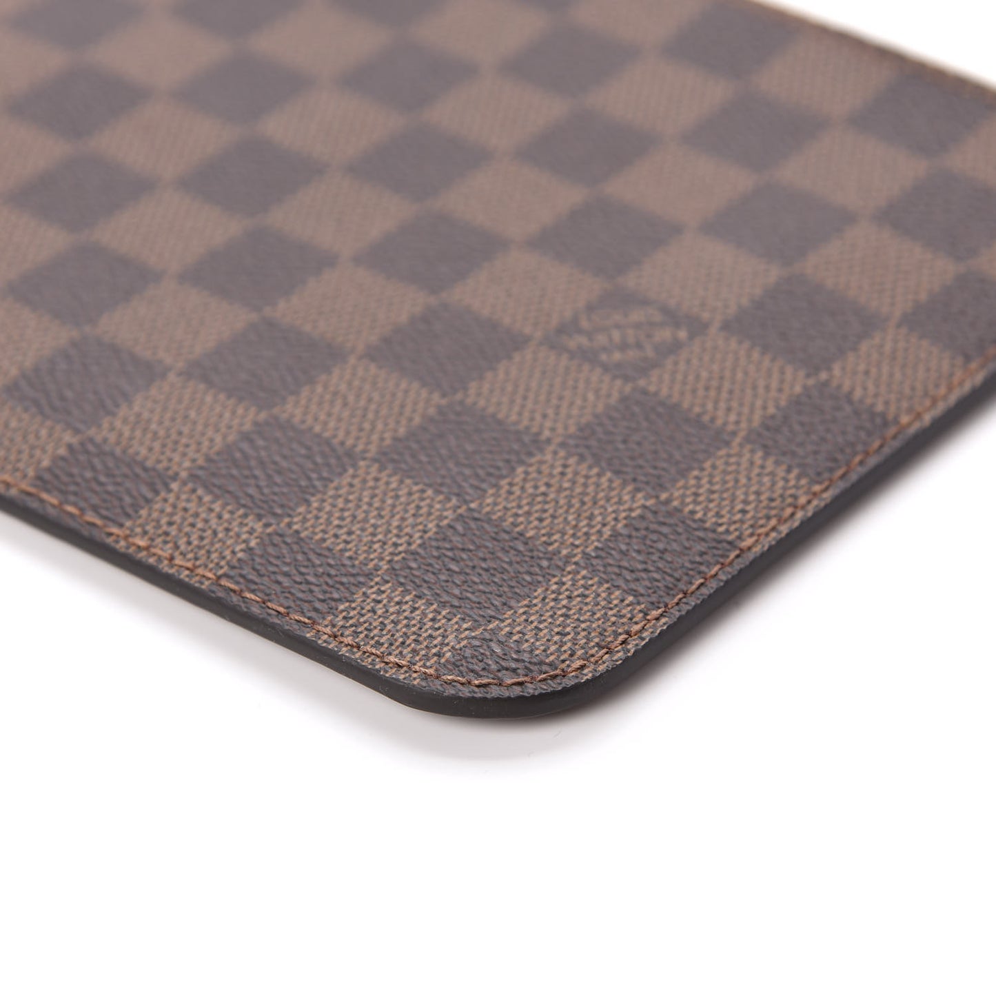 Damier Ebene Neverfull MM GM Pochette Rose Ballerine