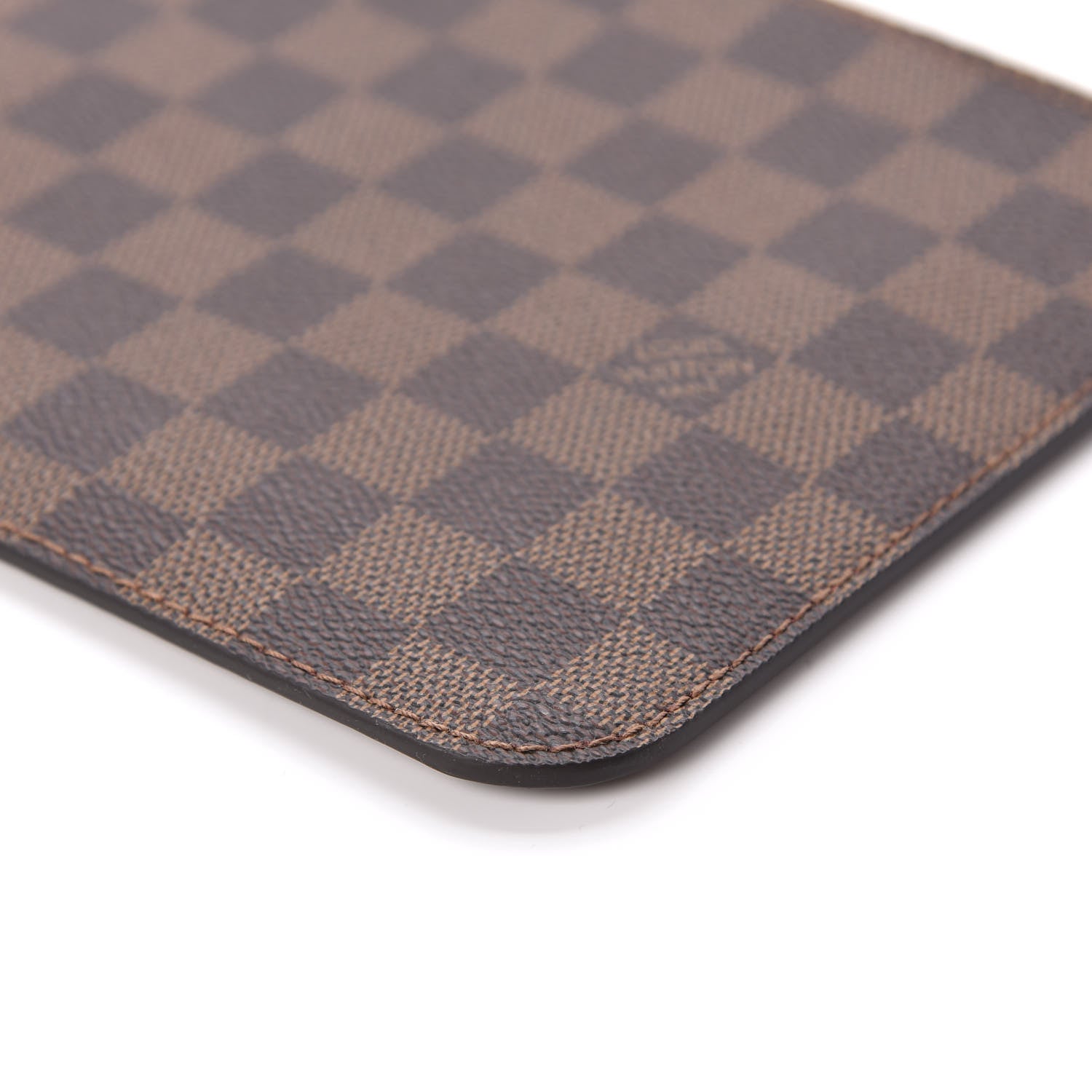Louis Vuitton Damier Ebene Neverfull MM GM Pochette Rose Ballerine 7 of 10
