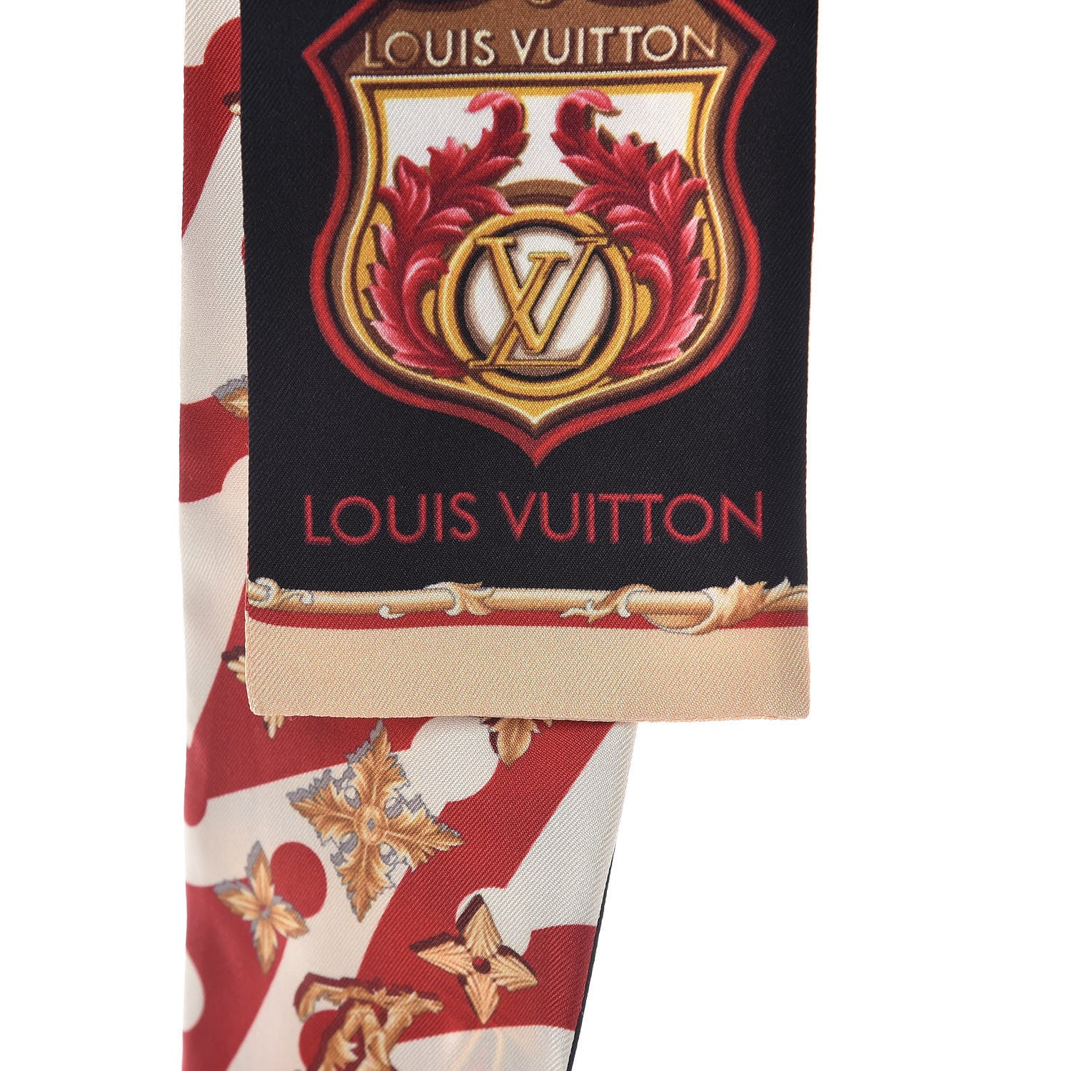 Louis Vuitton Silk Into Louis Bandeau Black 3 of 4