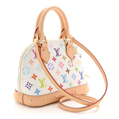 Louis Vuitton LV X TM Monogram Multicolor Alma BB White 3 of 9