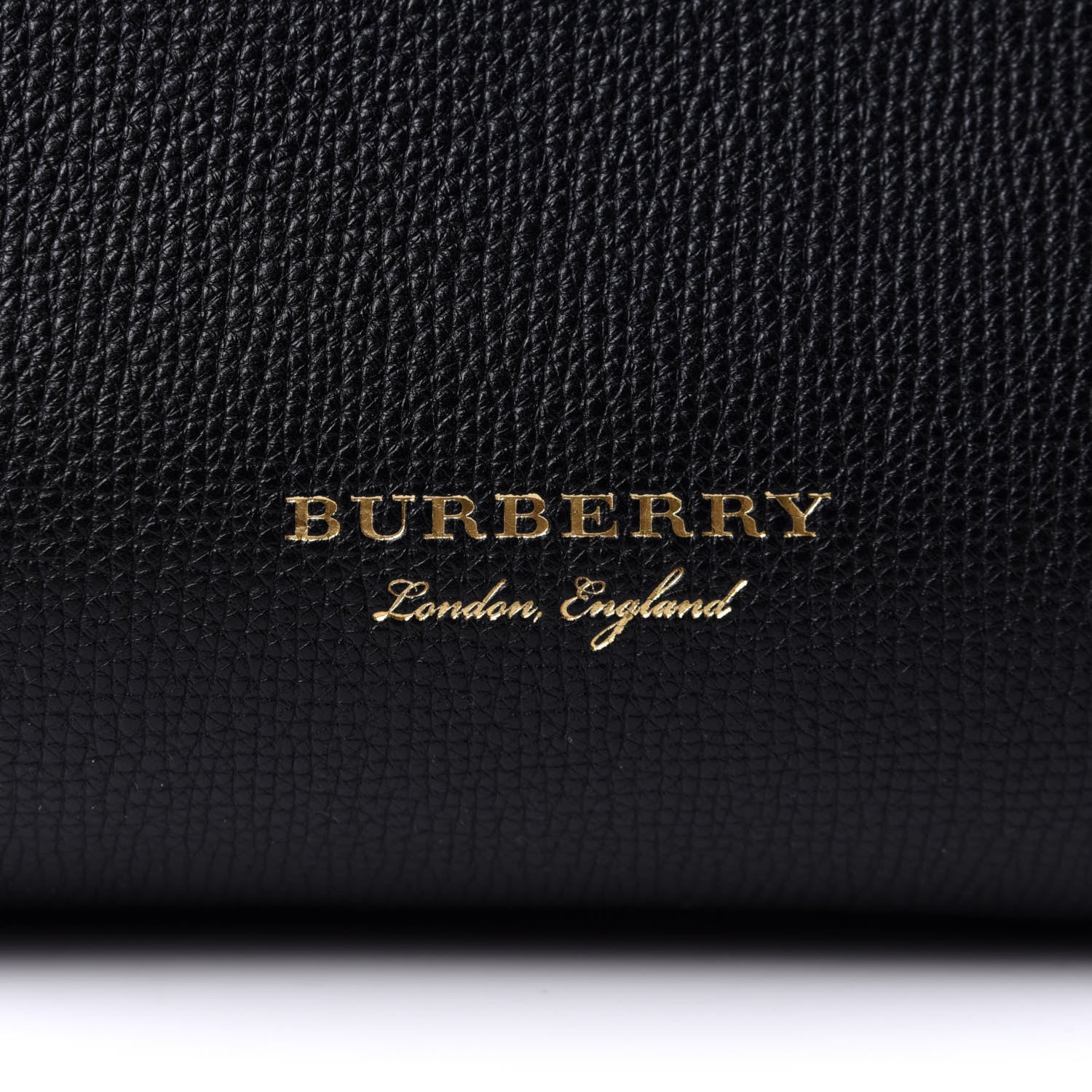 Burberry Derby Calfskin House Check Medium Camberley Black 9 of 11