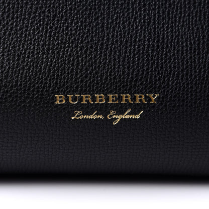 Burberry Derby Calfskin House Check Medium Camberley Black 9 of 11