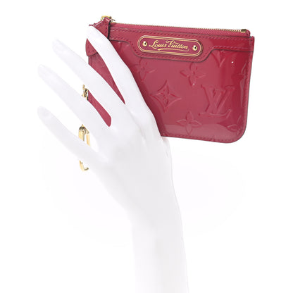 Louis Vuitton Vernis Key Pouch Rose Indien 2 of 8