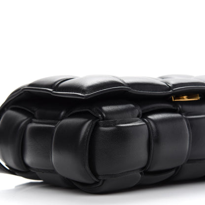 Bottega Veneta Nappa Maxi Intreccio Padded Cassette Crossbody Bag Black 7 of 10