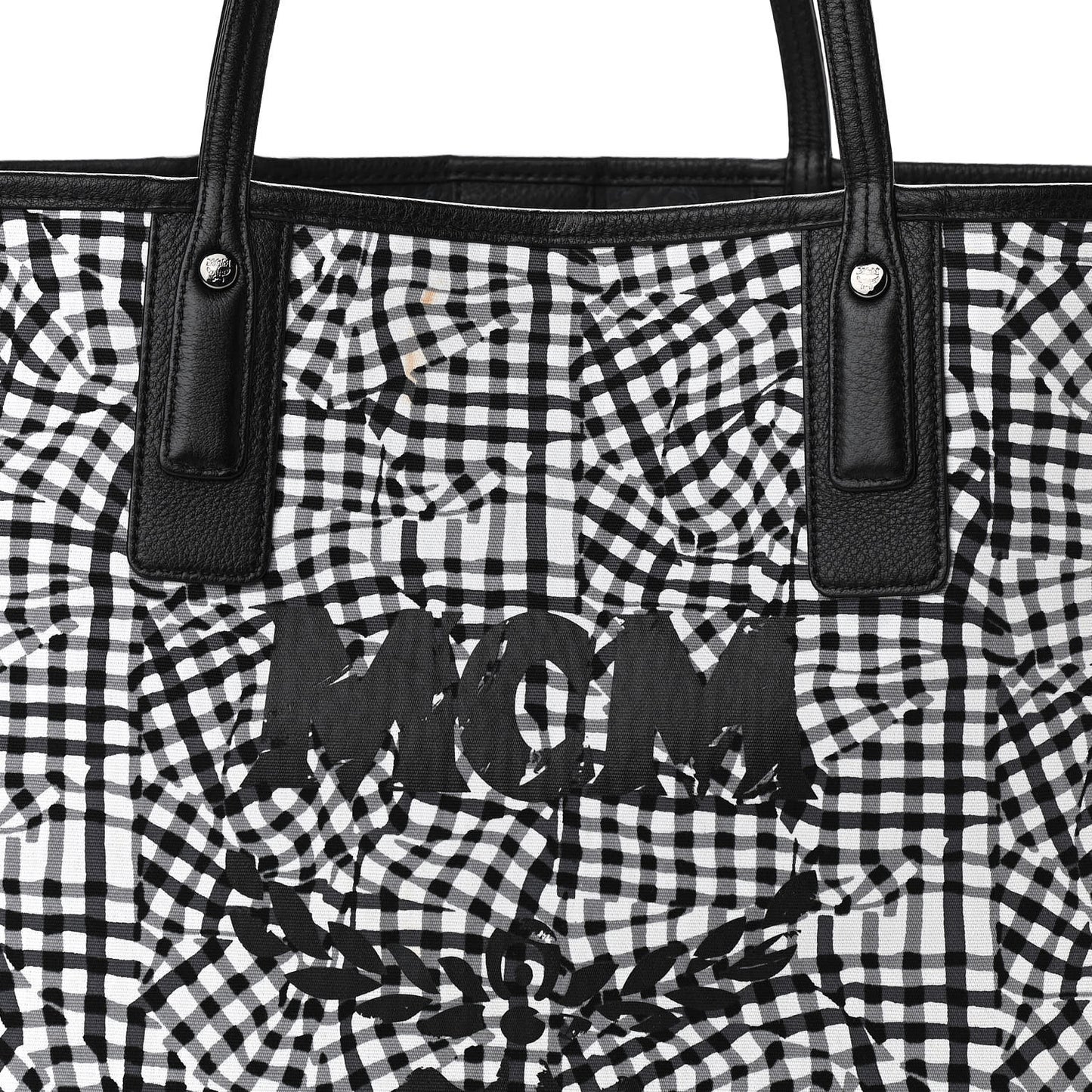 Visetos Medium Liz Reversible Shopper Tote Black