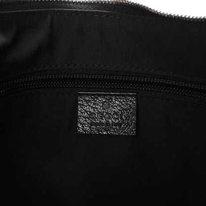 Gucci Monogram Web Medium Half Moon Hobo Black 6 of 7