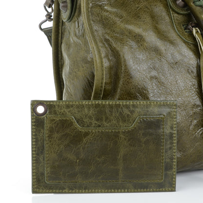 Balenciaga Chevre Classic Hardware City Olive 6 of 9