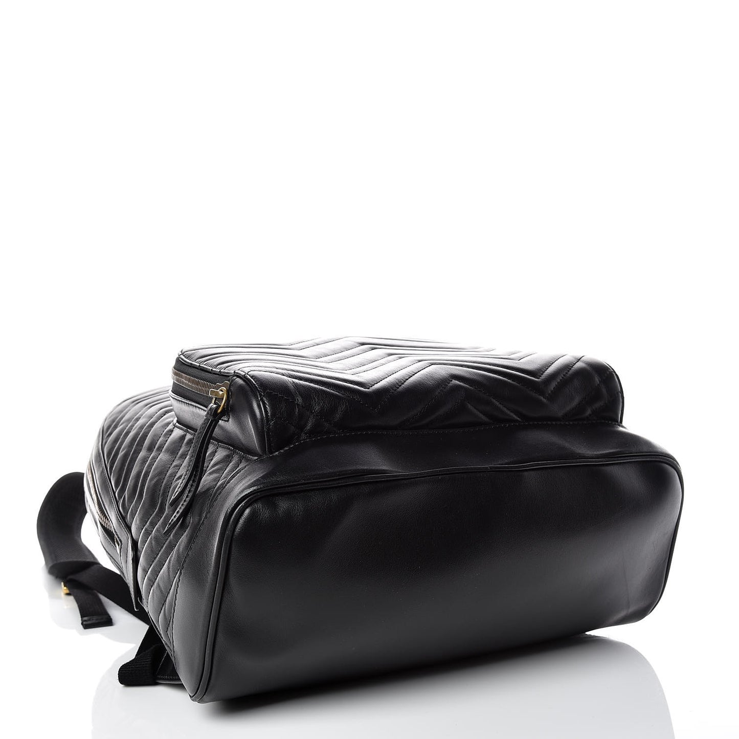 Calfskin Matelasse GG Marmont Day Backpack Black