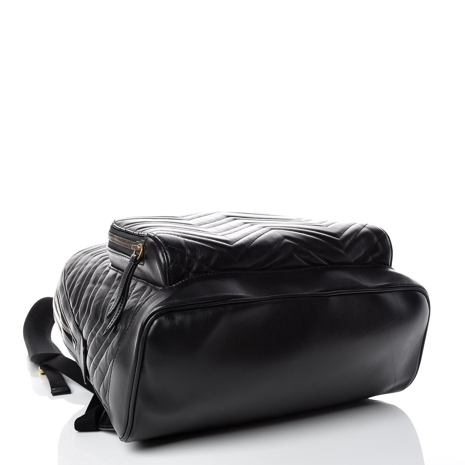 Gucci Calfskin Matelasse GG Marmont Day Backpack Black 4 of 17