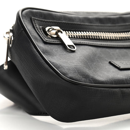 Gucci Soft GG Supreme Monogram Web Belt Bag Black Grey 9 of 10