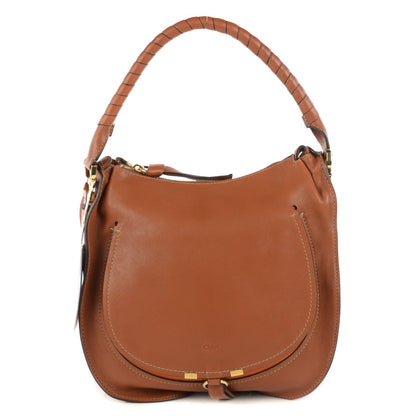 Chloe Calfskin Medium Marcie Hobo Tobacco 1 of 10