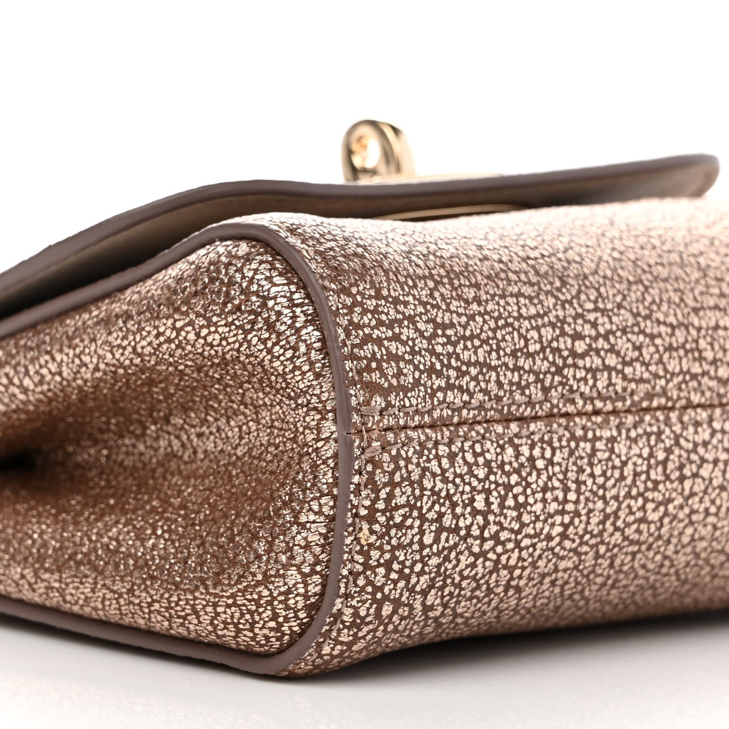 Metallic Goatskin Mini Lily Mushroom