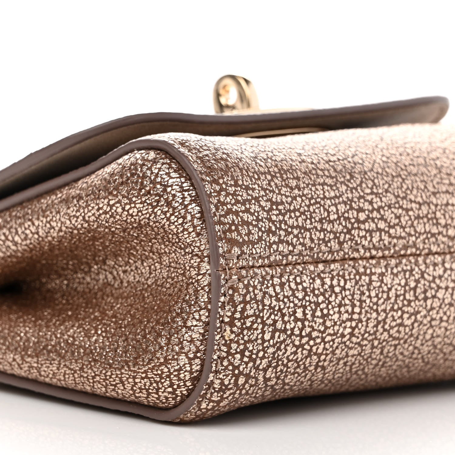 Mulberry Metallic Goatskin Mini Lily Mushroom 8 of 9