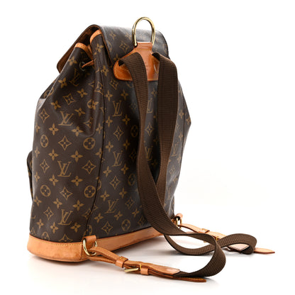 Louis Vuitton Monogram Montsouris GM Backpack 3 of 15