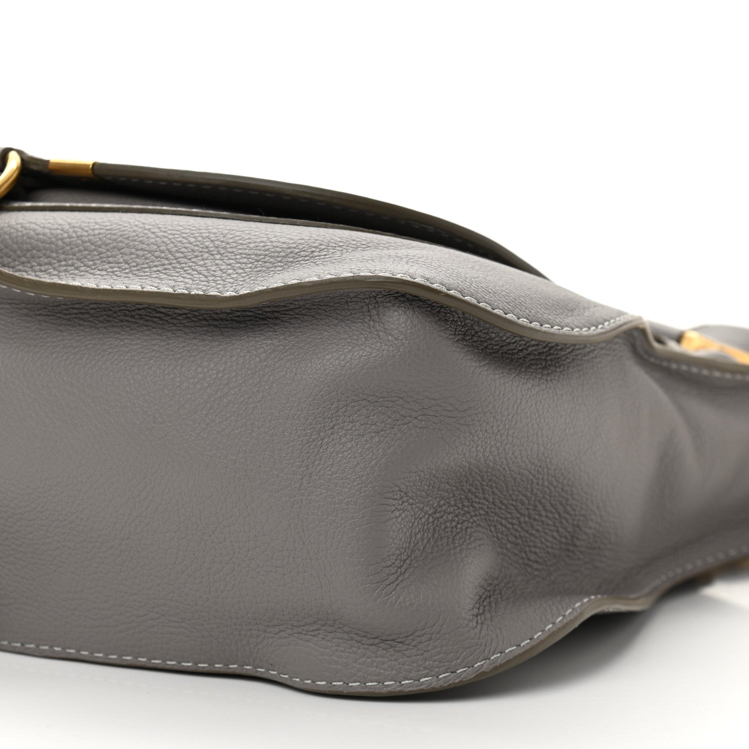 Chloe Calfskin Medium Marcie Satchel Cashmere Grey 10 of 10