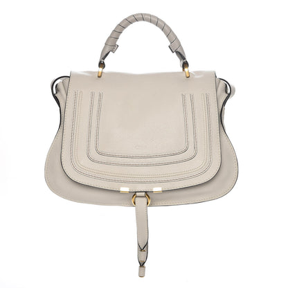 Chloe Calfskin Medium Marcie Top Handle Bag Dove 1 of 12