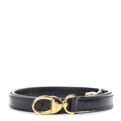 Christian Dior Patent Calfskin Lady Dior Shoulder Strap Black 1 of 3