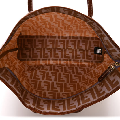 Fendi Zucca Roll Tote Beige Brown 5 of 10
