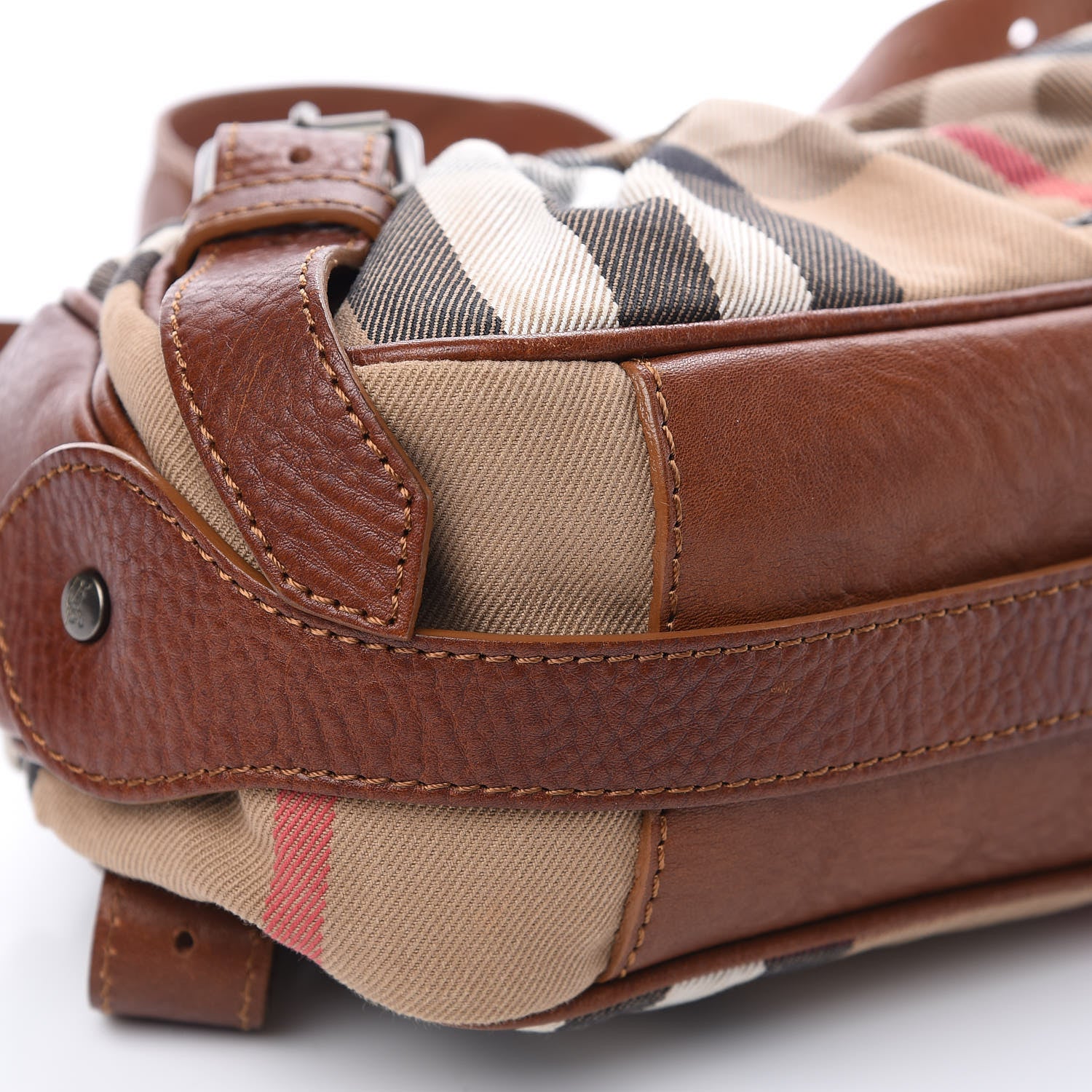 Burberry House Check Shoulder Bag Tan 6 of 9