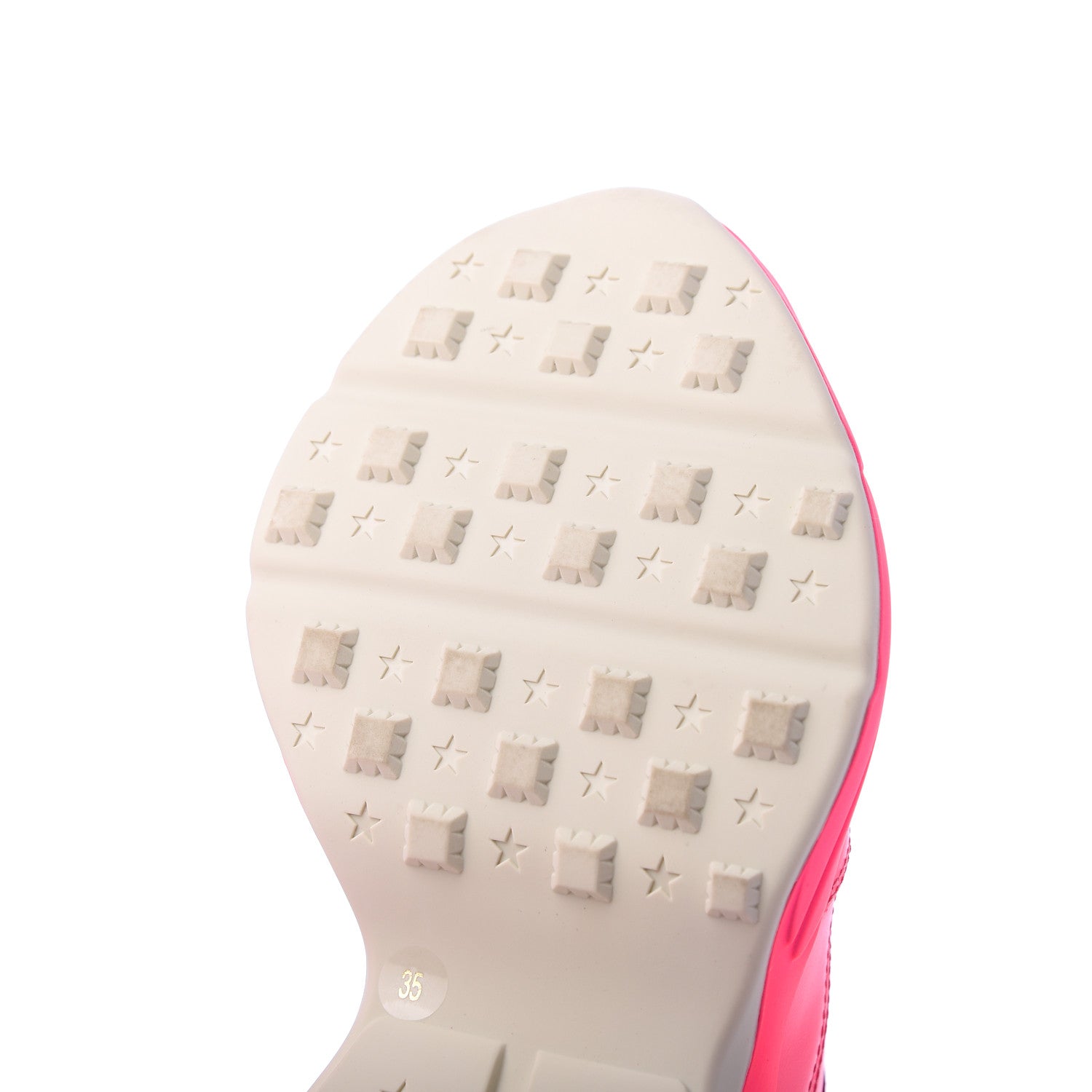 Gucci Calfskin Womens Rhyton Sneakers 35 Fluo Fuxia 11 of 13