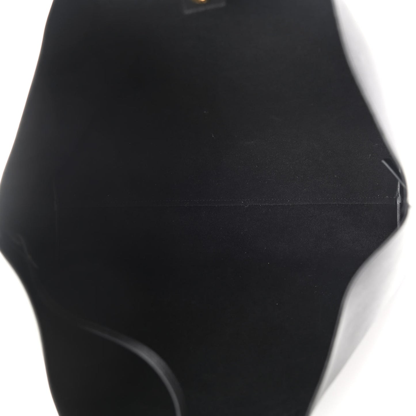 Calfskin Large Shopping Tote Black