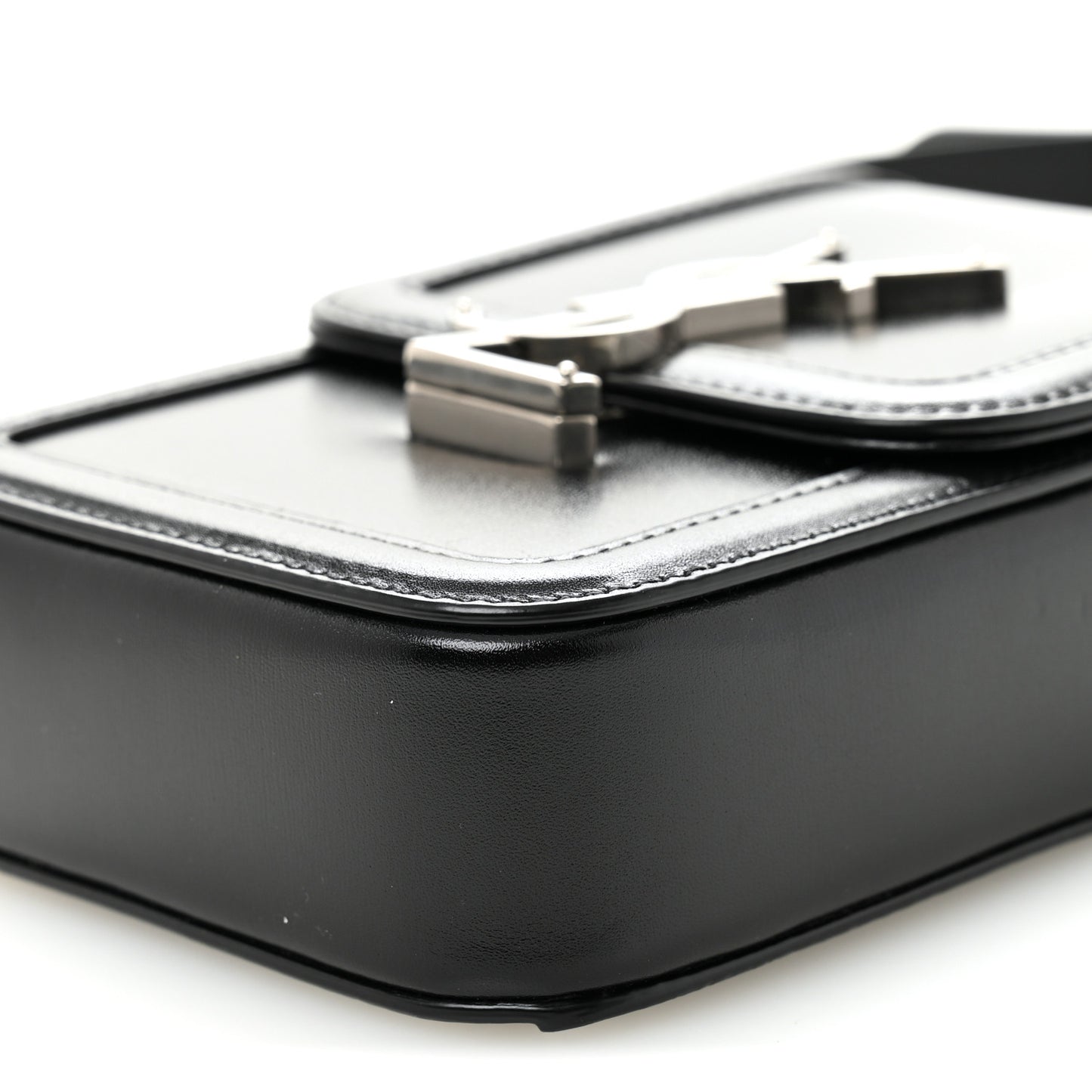 Smooth Calfskin Mini Solferino Satchel Black