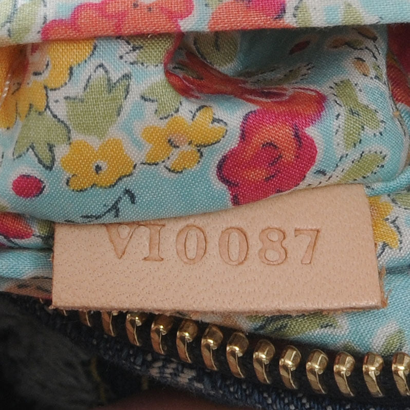 Louis Vuitton Denim Patchwork Pouchy Blue 7 of 7