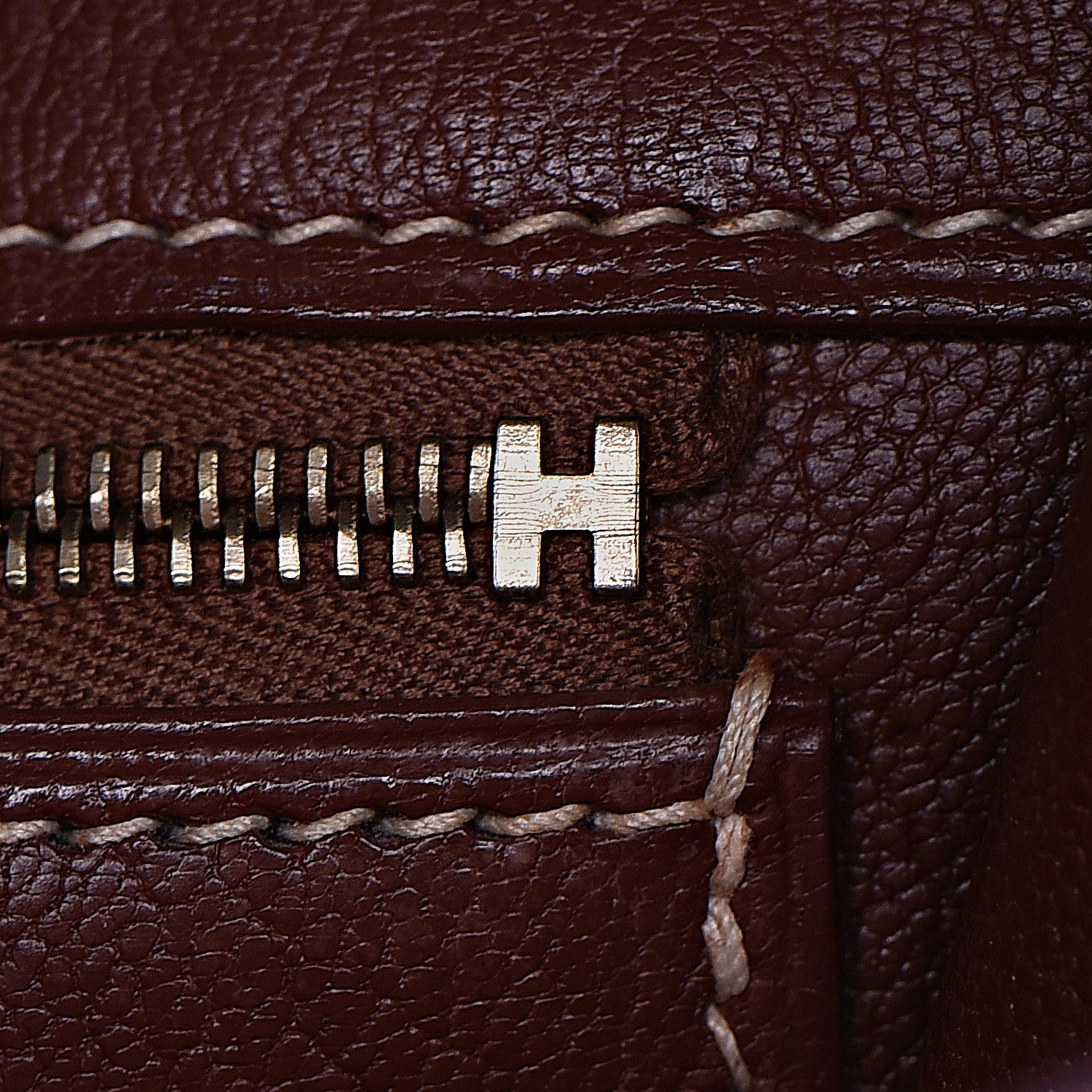 Hermes Toile Barenia Birkin 40 Fauve 16 of 37