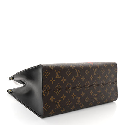 Louis Vuitton Monogram Fall In Love Onthego MM 4 of 9