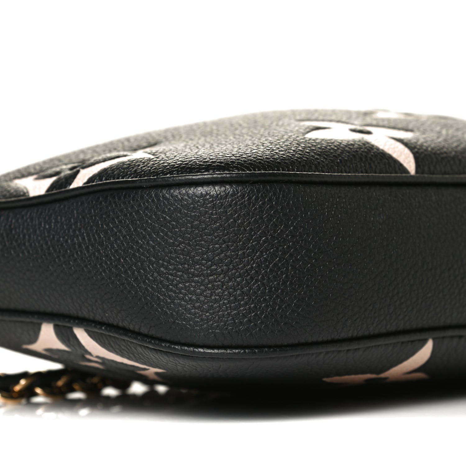 Louis Vuitton Empreinte Monogram Giant Multi Pochette Accessories Large Pochette Black Beige 7 of 10