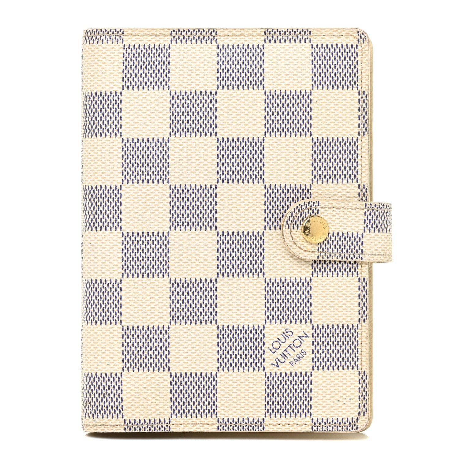 Louis Vuitton Damier Azur Small Ring Agenda Cover 1 of 13