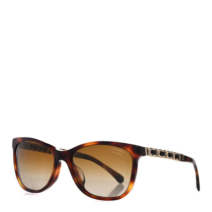 Chanel Butterfly Chain Sunglasses 5260Q Tortoise 1 of 8