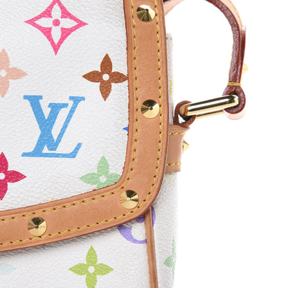 Louis Vuitton Monogram Multicolor Sologne White 13 of 19