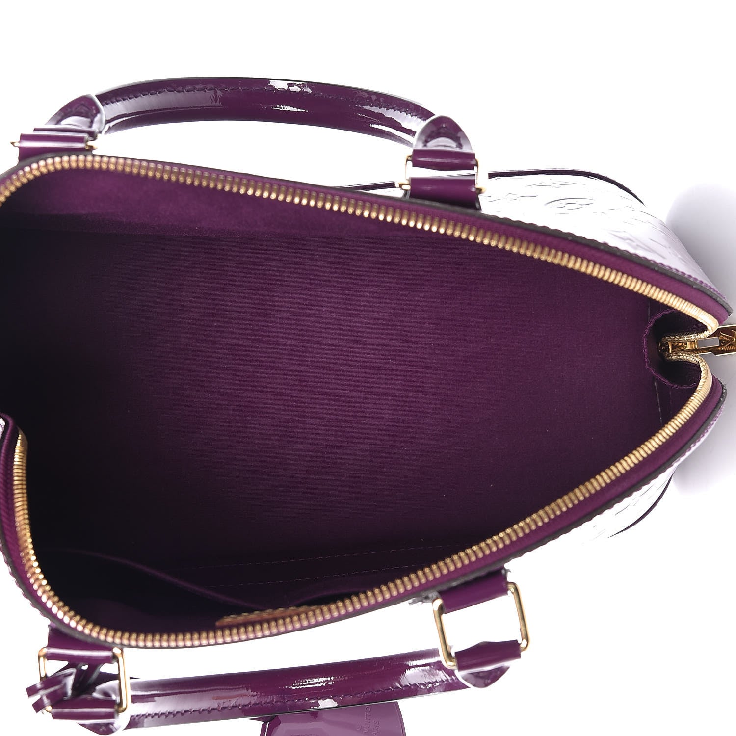 Louis Vuitton Vernis Alma MM Amethyste 5 of 14